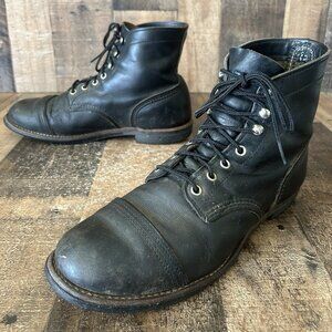Red Wing 8114 Iron Ranger Work Boots Mens 9 D